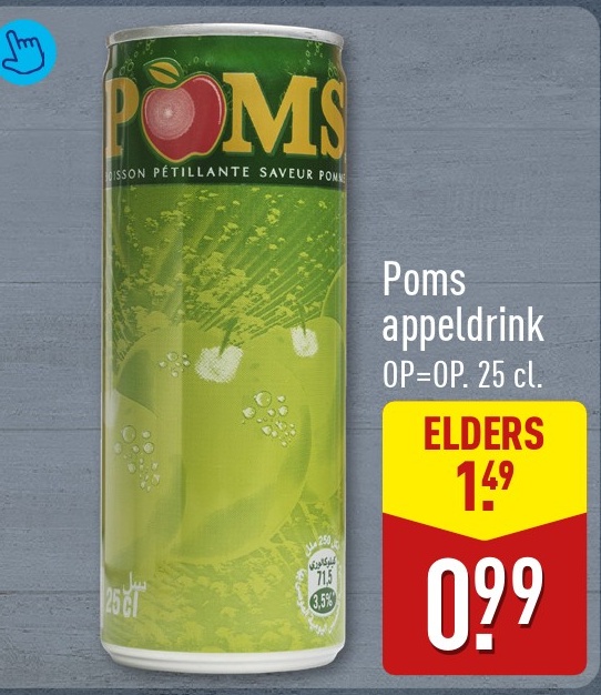 Poms appeldrink