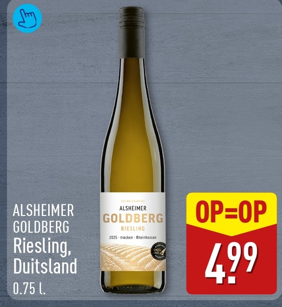 ALSHEIMER GOLDBERG Riesling, Duitsland