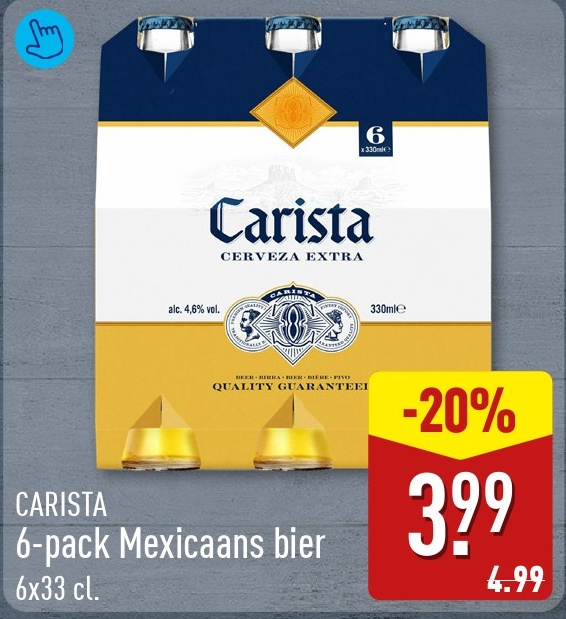 Carista 6-pack Mexicaans bier