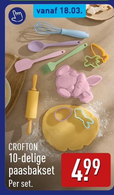 CROFTON 10-delige paaskarset