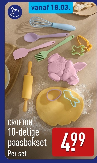 CROFTON 10-delige paasbakket