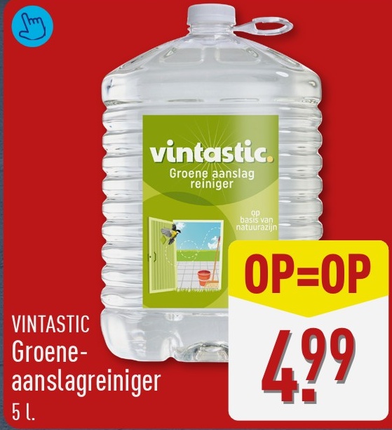 VINTASTIC Groene-aanslagreiniger
