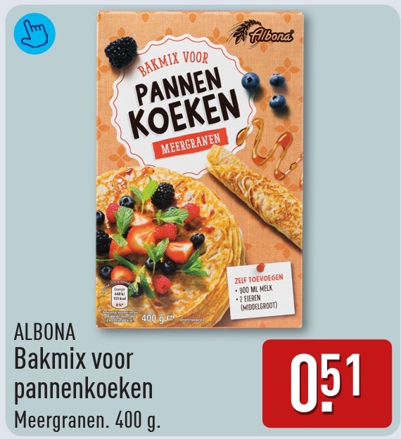 Bakmix voor pannenkoeken