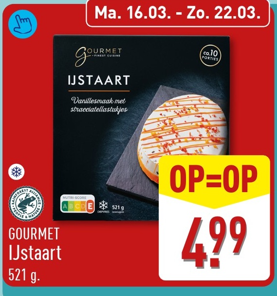GOURMET IJstaart