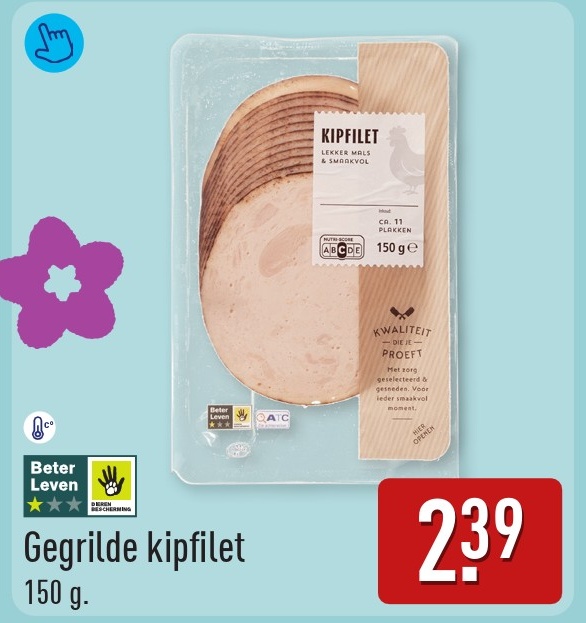 Gegrilde kipfilet