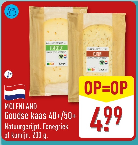 Goudse kaas 48+/50+