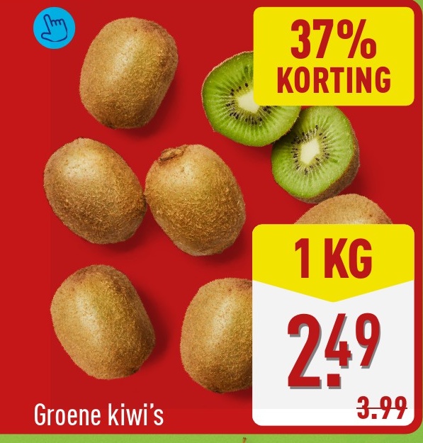 Groene kiwi's