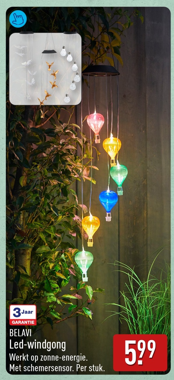Led-windgong