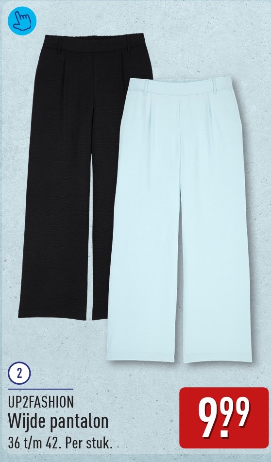 Wijde pantalon