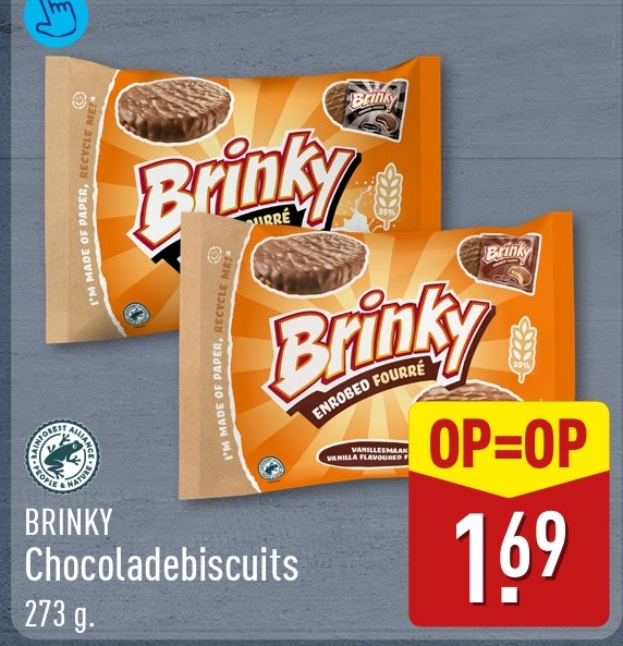 Brinky Chocoladebiscuits