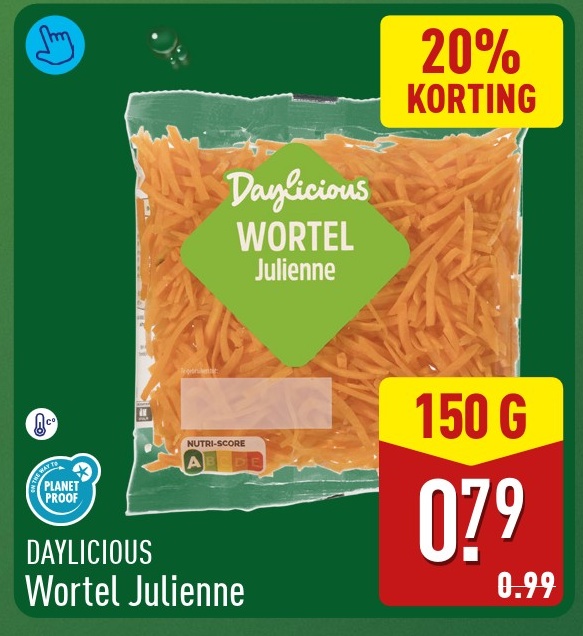 DAYLICIOUS Wortel Julienne