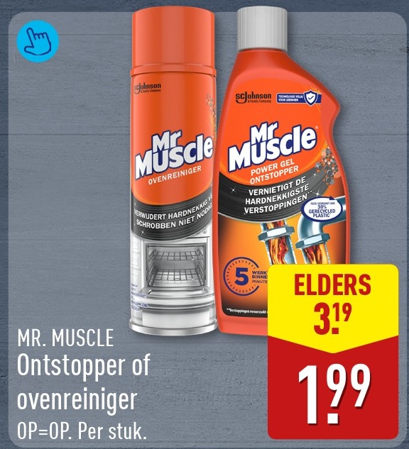 Mr Muscle Ontstopper of ovenreiniger