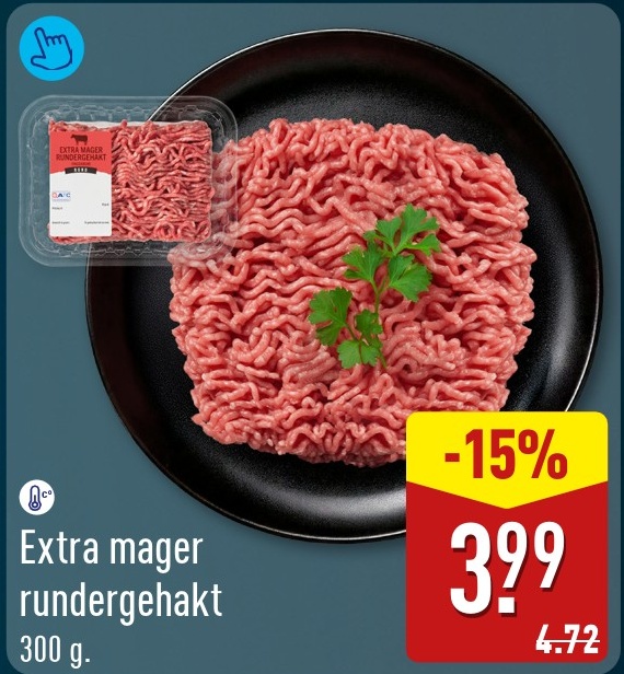 Extra mager rundergehakt