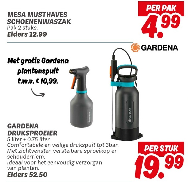 GARDENA DRUKSPROIER