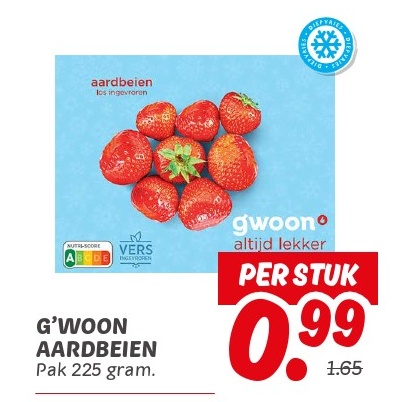 G'WOON AARDBEIEN