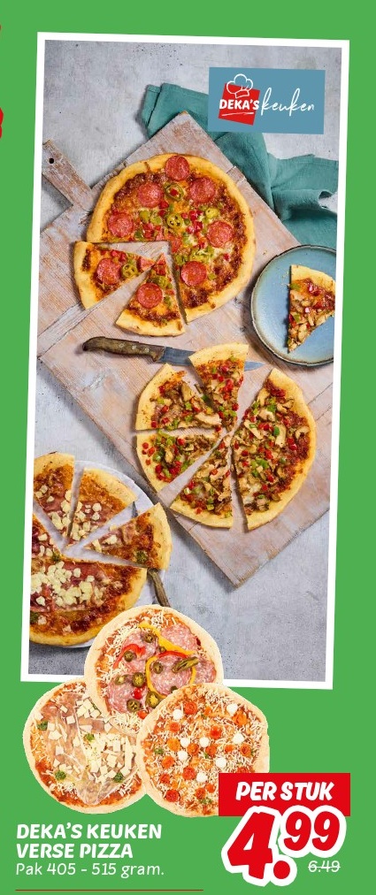 DEKA'S KEUKEN VERSE PIZZA