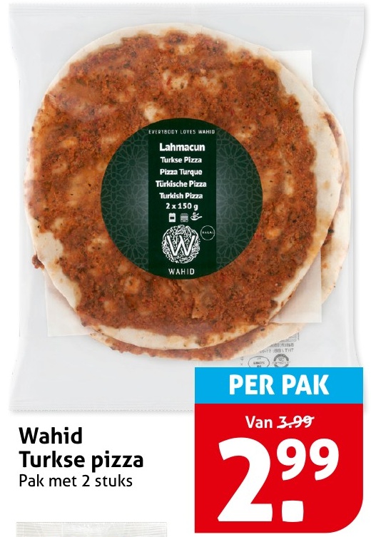 Wahid Turkse pizza