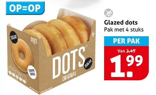 Glazed dots