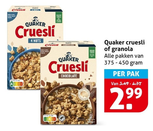Quaker Cruesli