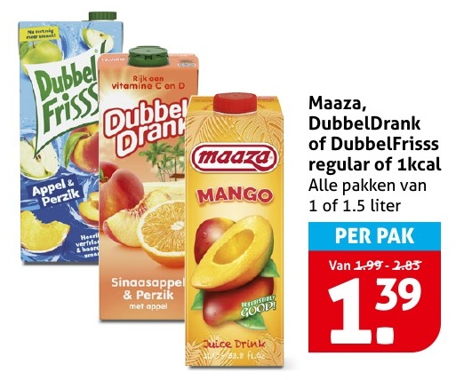 Maaza, DubbelDrank of DubbelFrisss