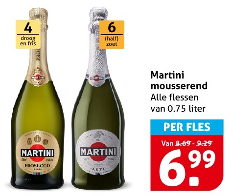 Martini mousserend