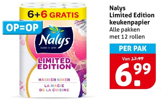 Nalys Limited Edition keukenpapier