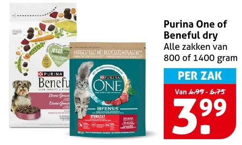 Purina One of Beneful dry