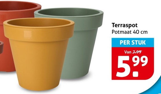 Terraspot Potmaat 40 cm