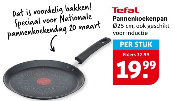 Tefal Pannenkoekenpan Ø25 cm