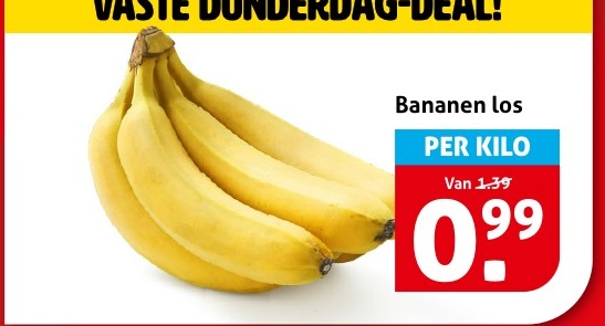 Bananen los