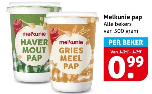 Melkunie pap