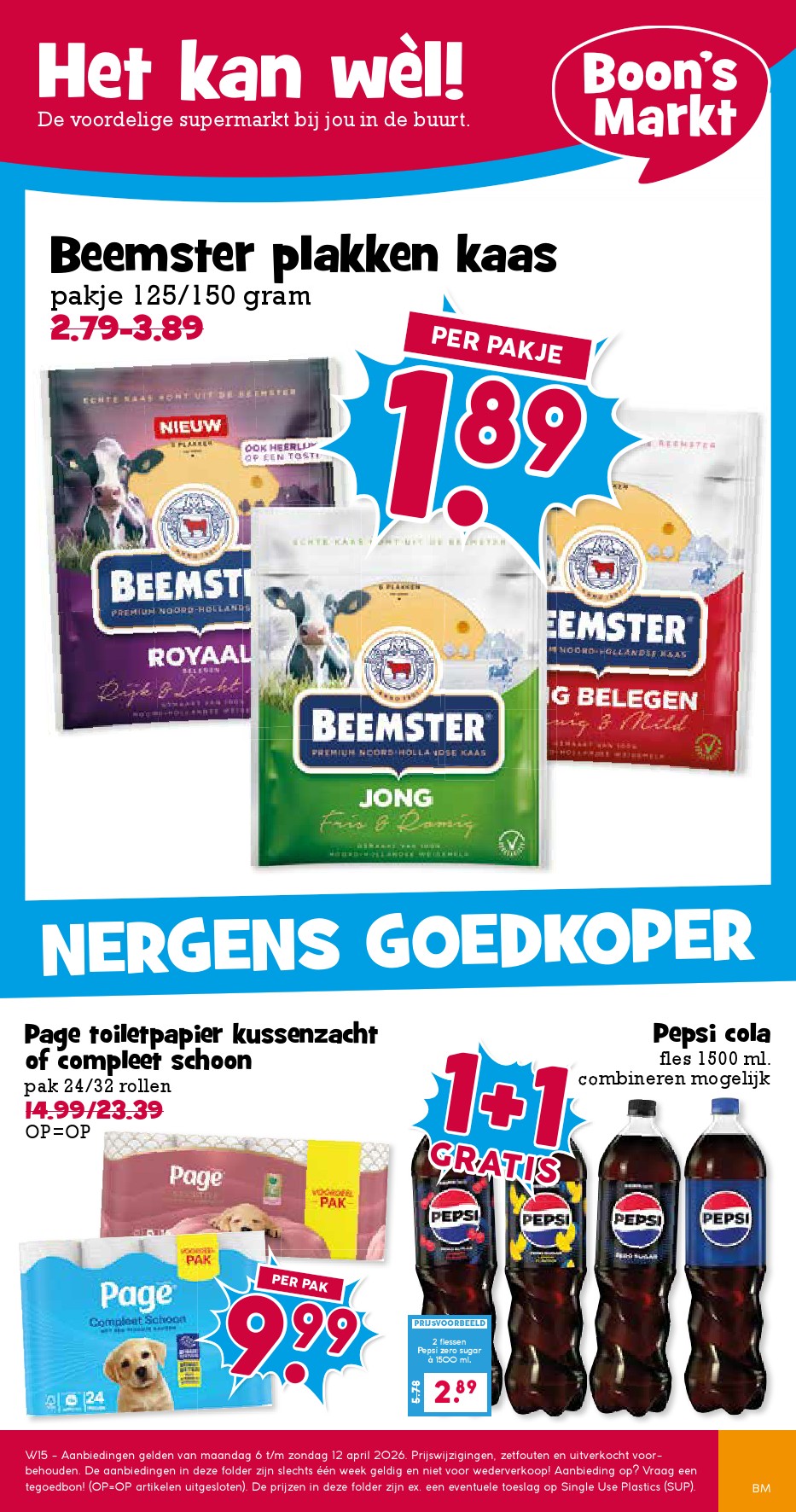 Boon’s Markt Folder Week 15