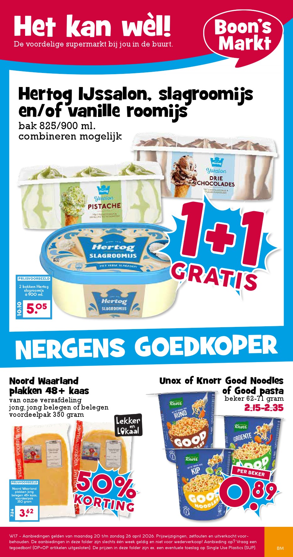 Boon’s Markt Folder Week 17